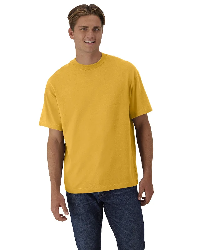 Hanes 5180R Unisex Retro Beefy T-ShirtPocket Shirts