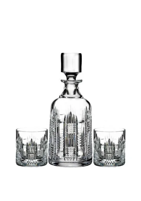 Waterford Crystal Dungarvan Decanter & Glasses Set