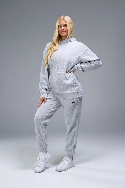 Stretch-Knit SweatshirtsElevate Waffle Tech Hoodie & Joggers Bundle