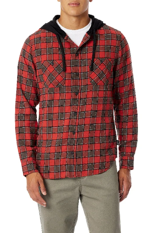 Yoga SweatshirtsSwitchback Flannel Hoodie - Reg and Big & Tall