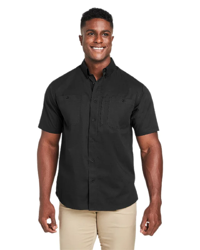 Harriton M585 Men's Advantage IL Short-Sleeve Work ShirtTasseled Shirts