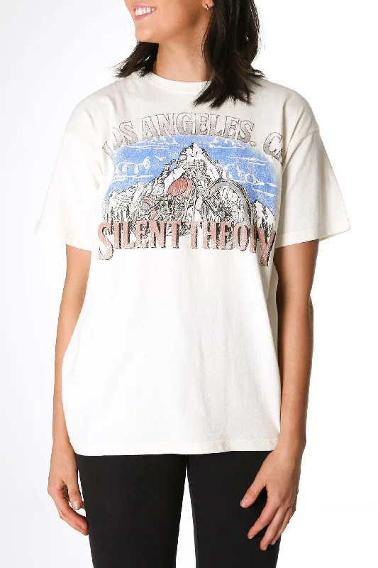 Sheer T-ShirtsArizona Tie Tee Natural