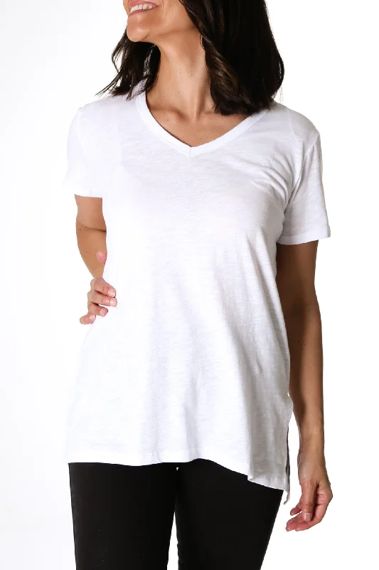 College T-ShirtsBillie Tee White