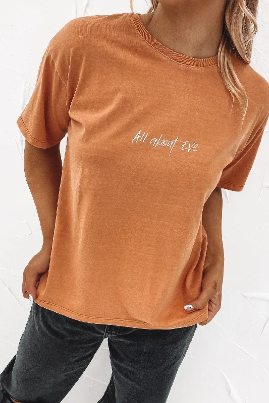 Zippered T-ShirtsEssential Eve Tee Tan