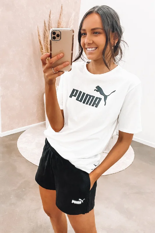 Statement T-ShirtsEssentials Logo Boyfriend Tee Puma White