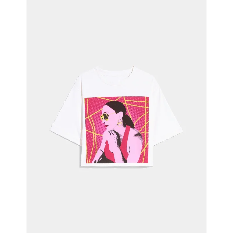 French Terry T-ShirtsGstq The Dany Tee