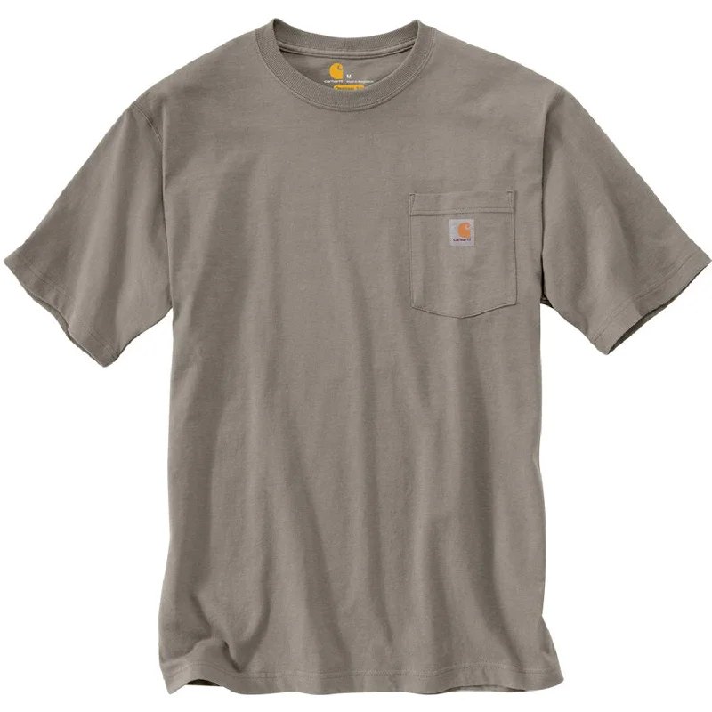 Organic Cotton T-ShirtsK87 - Loose Fit Heavyweight Pocket Tee, Desert