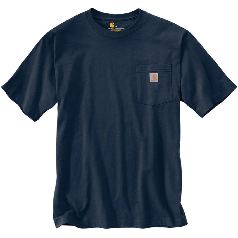 Jersey T-ShirtsK87 - Loose Fit Heavyweight Pocket Tee, Navy