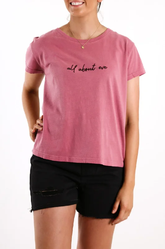 V-Neck T-ShirtsMika Relaxed Tee Rose