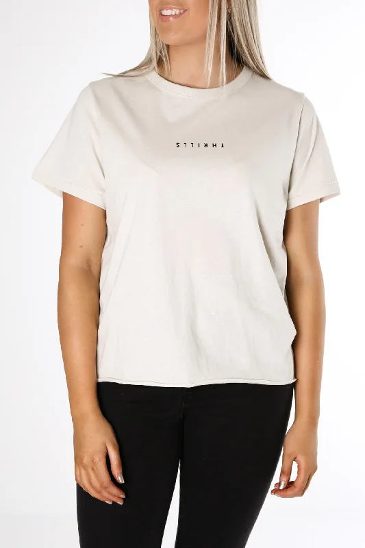 Running T-ShirtsMinimal Thrills Relaxed Tee Cement