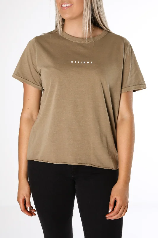 Sleep T-ShirtsMinimal Thrills Relaxed Tee Moss