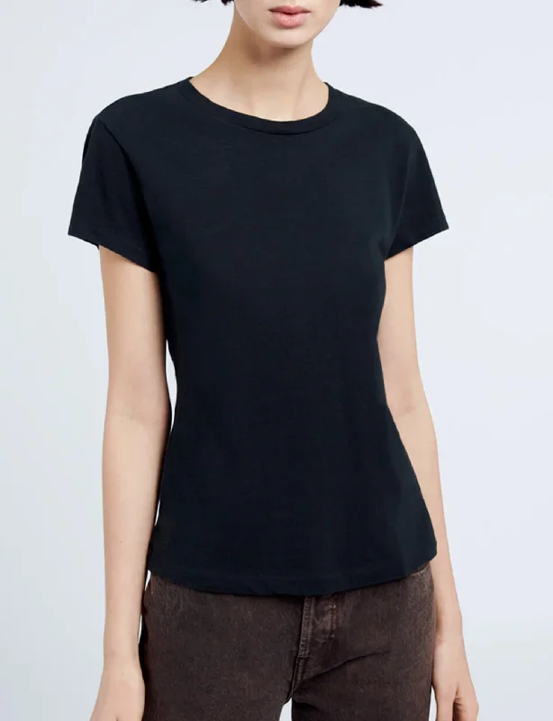 Plush T-Shirts60s Slim Tee, Washed Black