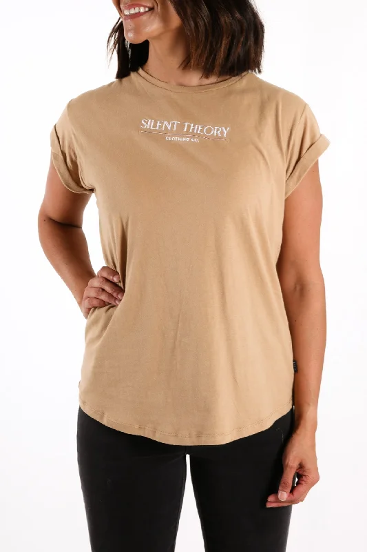 Fringed T-ShirtsThe Valley Tee Brown