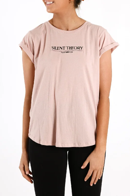 Branded T-ShirtsThe Valley Tee Dusty Pink